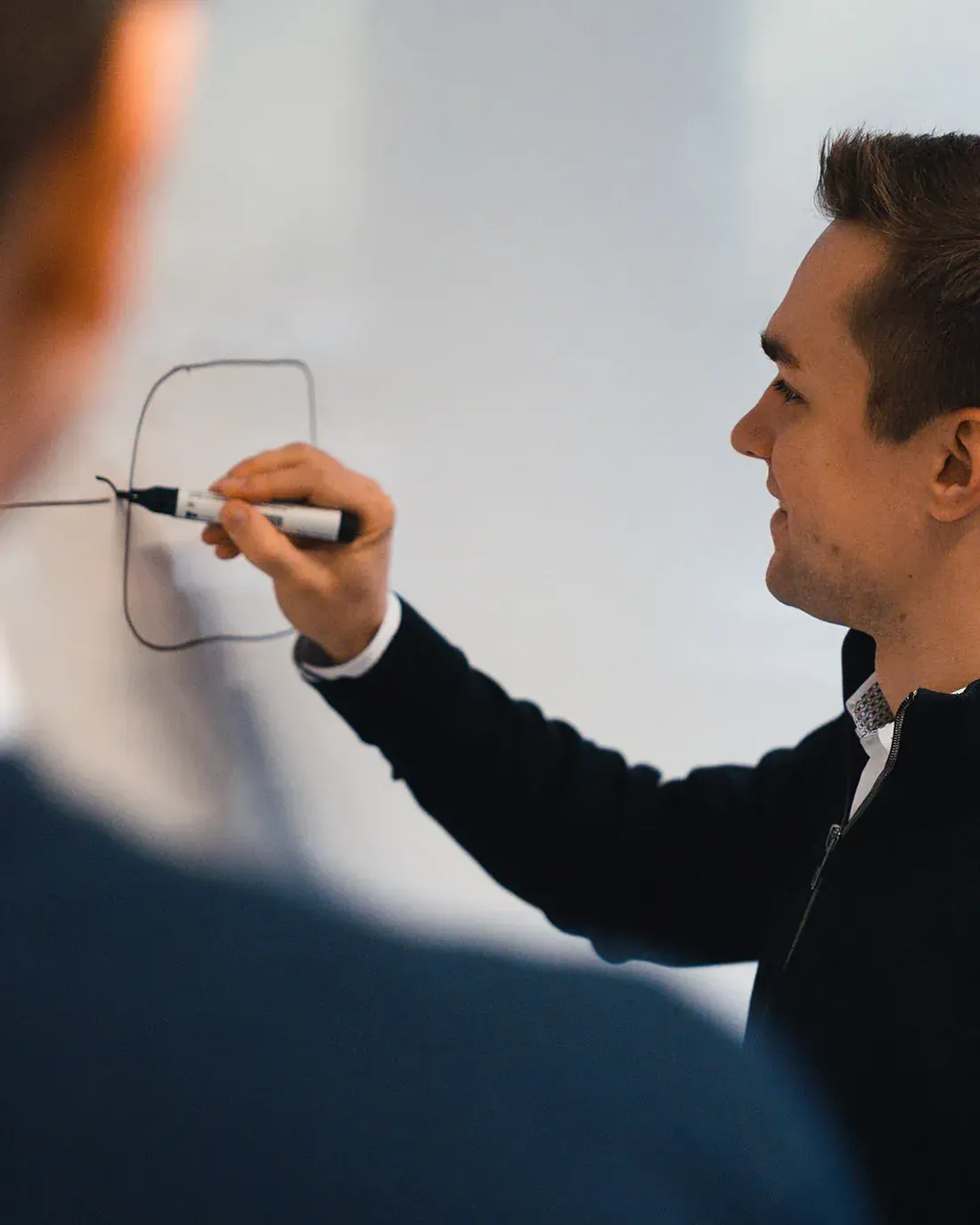Entwicklung der Software im eigenen Haus