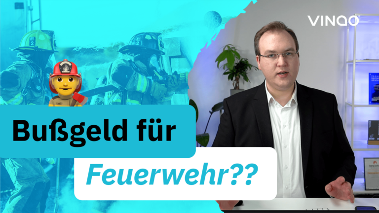 Feuerwehr Bußgeld